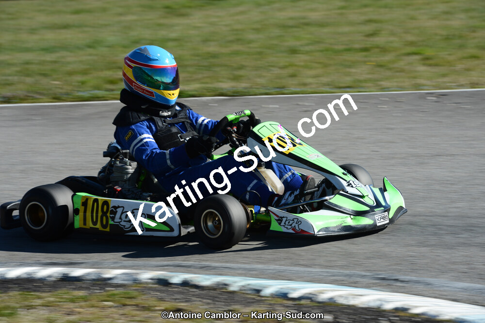 10/03/2013 : 1ère manche du Trophée Vincent Sanchez à Lavelanet (Photos Antoine Camblor) 2013 — karting