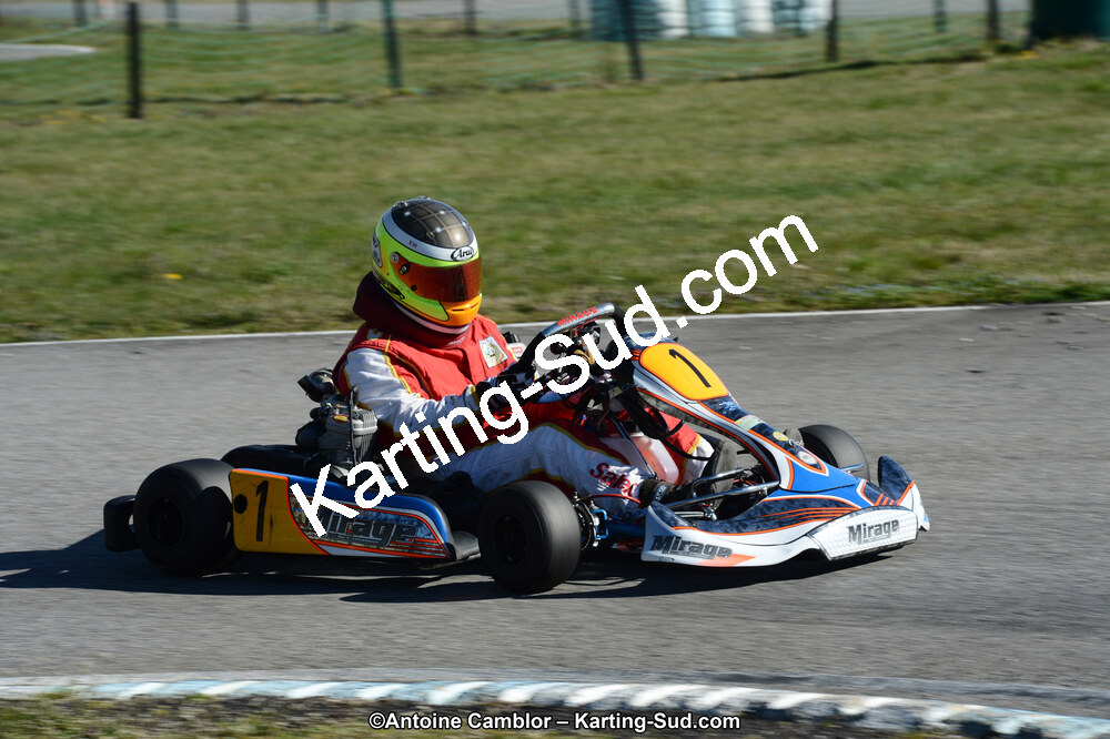 10/03/2013 : 1ère manche du Trophée Vincent Sanchez à Lavelanet (Photos Antoine Camblor) 2013 — karting