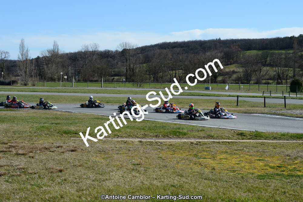 10/03/2013 : 1ère manche du Trophée Vincent Sanchez à Lavelanet (Photos Antoine Camblor) 2013 — karting