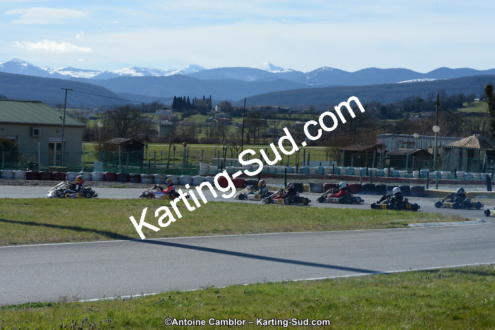 10/03/2013 : 1ère manche du Trophée Vincent Sanchez à Lavelanet (Photos Antoine Camblor) 2013 — karting