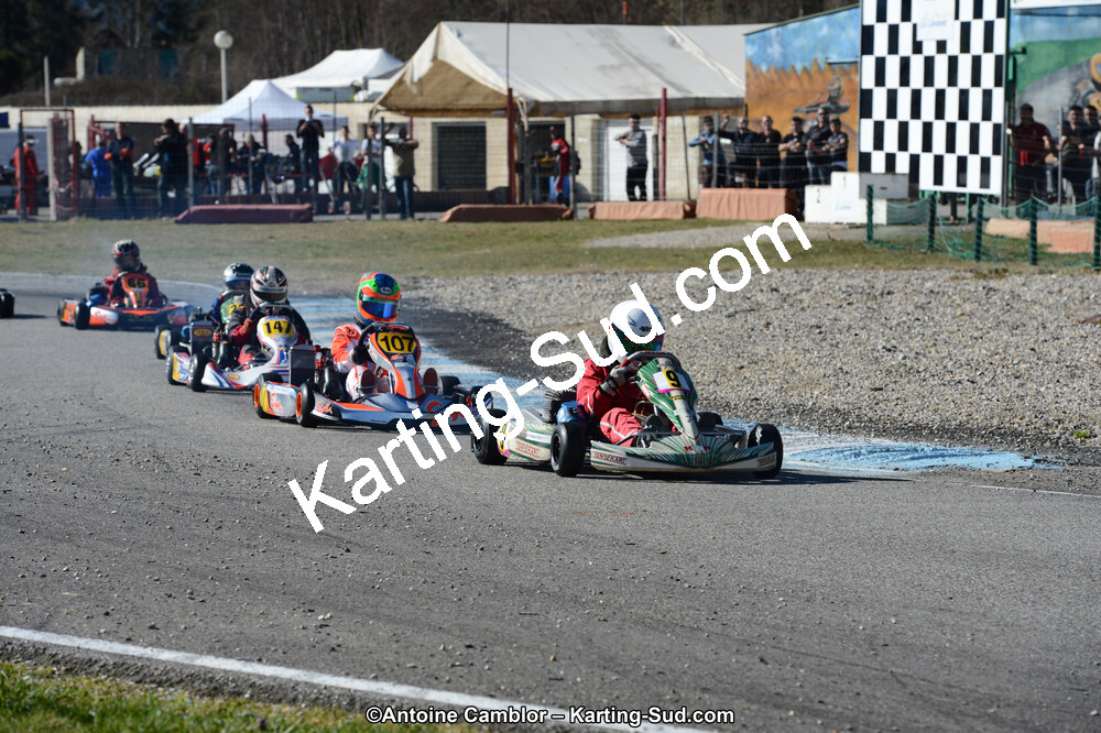 10/03/2013 : 1ère manche du Trophée Vincent Sanchez à Lavelanet (Photos Antoine Camblor) 2013 — karting