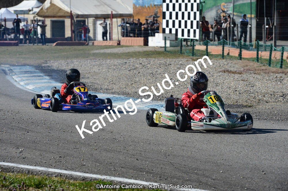 10/03/2013 : 1ère manche du Trophée Vincent Sanchez à Lavelanet (Photos Antoine Camblor) 2013 — karting