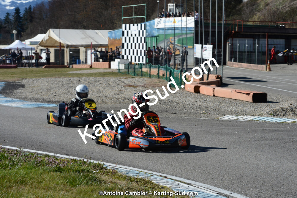 10/03/2013 : 1ère manche du Trophée Vincent Sanchez à Lavelanet (Photos Antoine Camblor) 2013 — karting