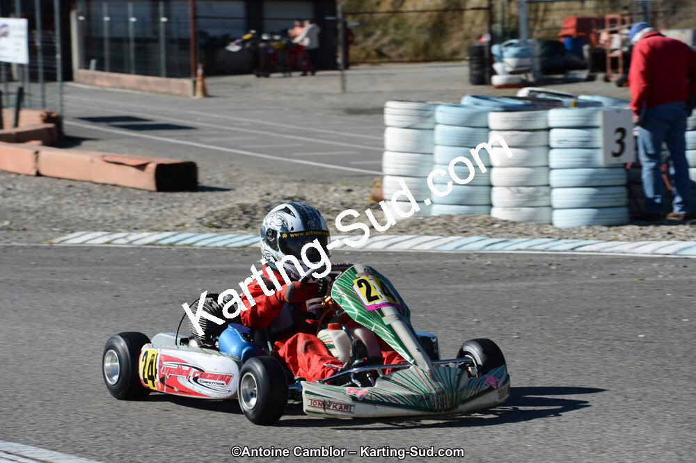 10/03/2013 : 1ère manche du Trophée Vincent Sanchez à Lavelanet (Photos Antoine Camblor) 2013 — karting