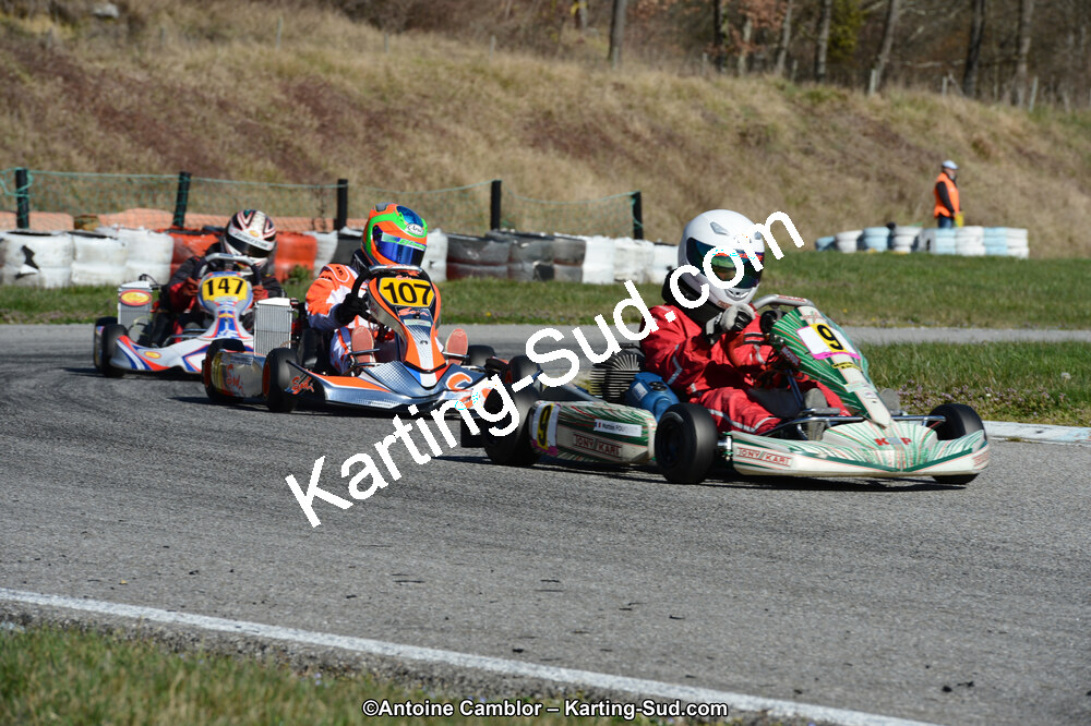 10/03/2013 : 1ère manche du Trophée Vincent Sanchez à Lavelanet (Photos Antoine Camblor) 2013 — karting
