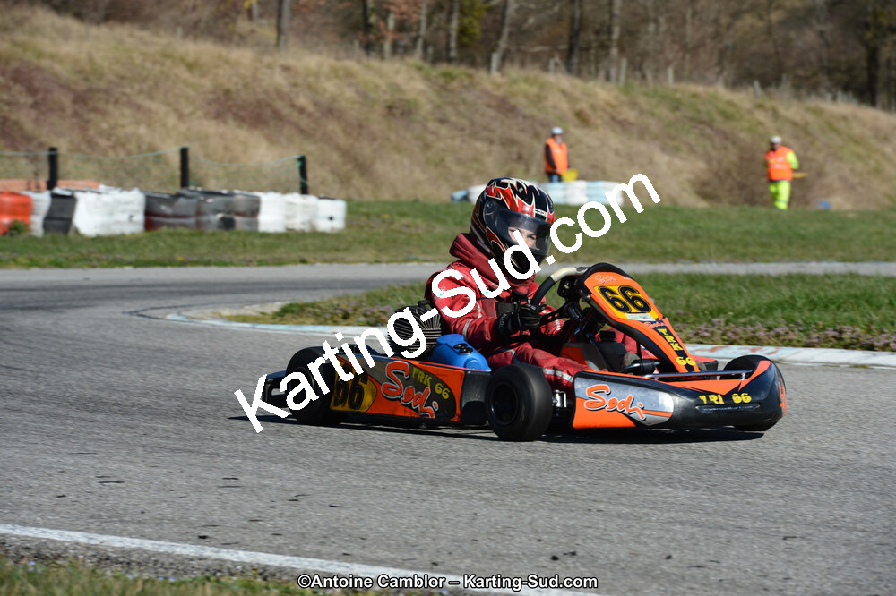 10/03/2013 : 1ère manche du Trophée Vincent Sanchez à Lavelanet (Photos Antoine Camblor) 2013 — karting