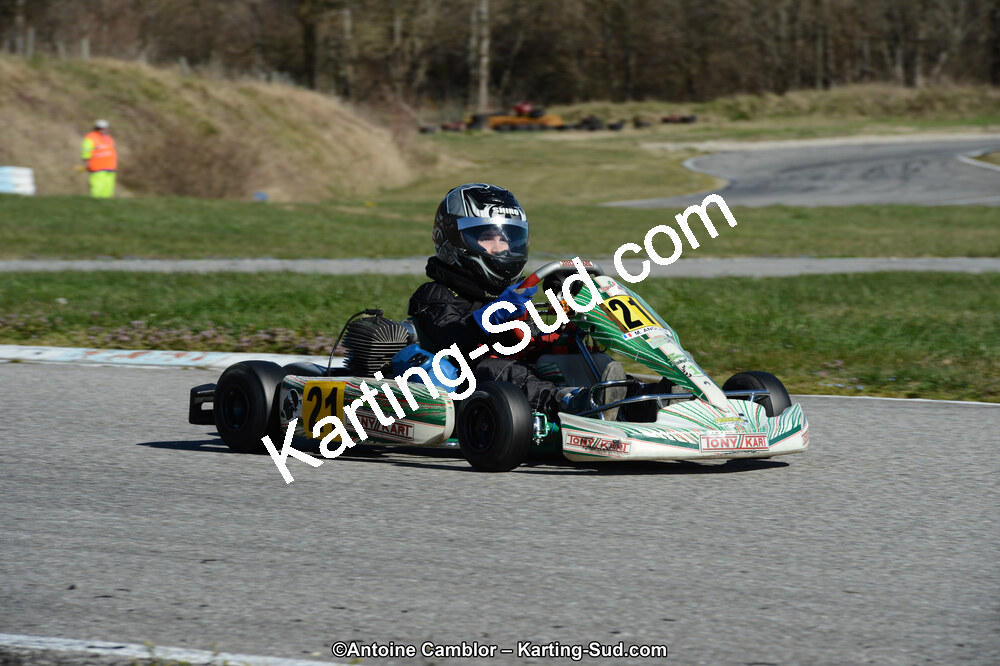 10/03/2013 : 1ère manche du Trophée Vincent Sanchez à Lavelanet (Photos Antoine Camblor) 2013 — karting