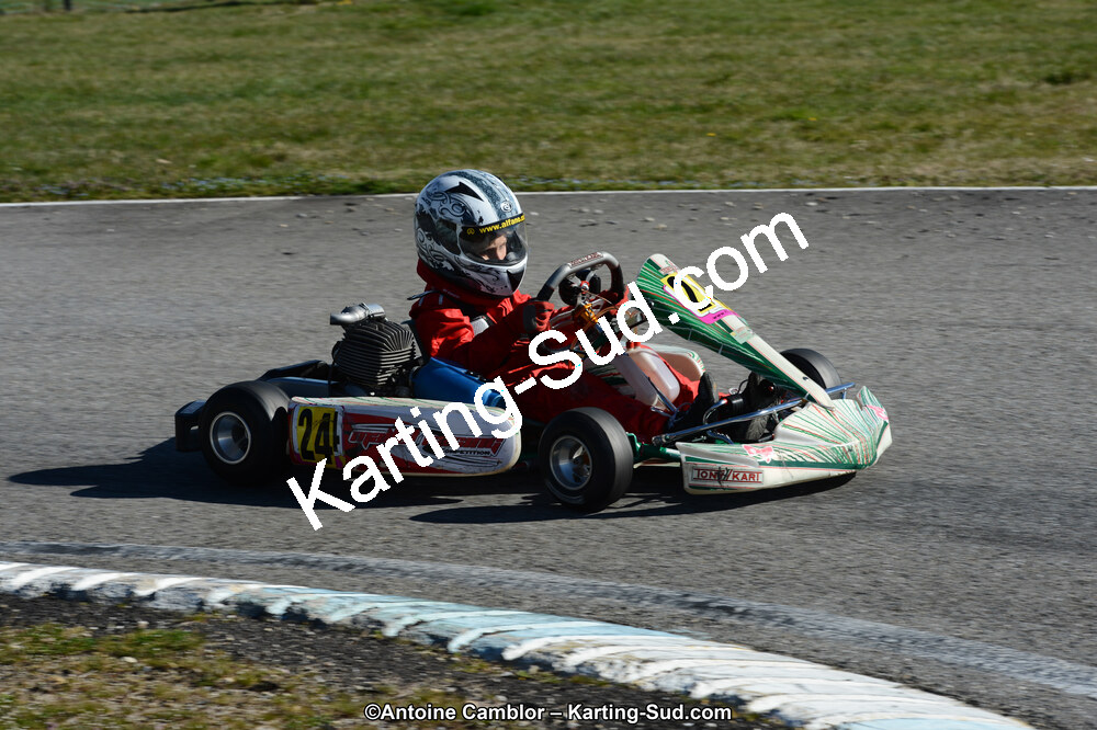 10/03/2013 : 1ère manche du Trophée Vincent Sanchez à Lavelanet (Photos Antoine Camblor) 2013 — karting