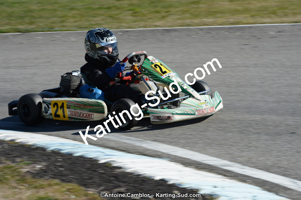 10/03/2013 : 1ère manche du Trophée Vincent Sanchez à Lavelanet (Photos Antoine Camblor) 2013 — karting