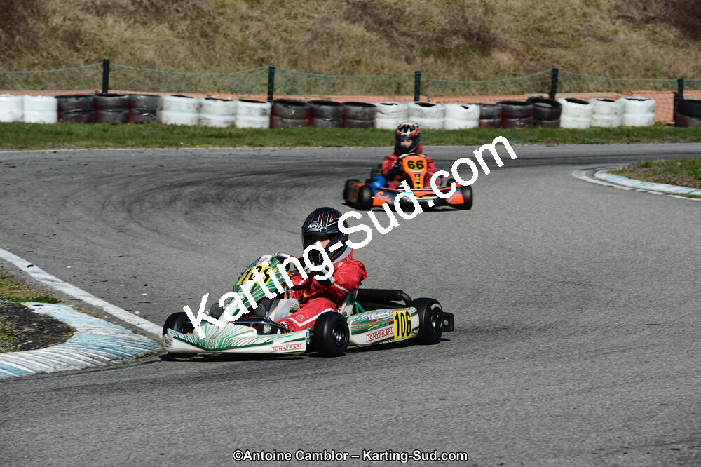 10/03/2013 : 1ère manche du Trophée Vincent Sanchez à Lavelanet (Photos Antoine Camblor) 2013 — karting