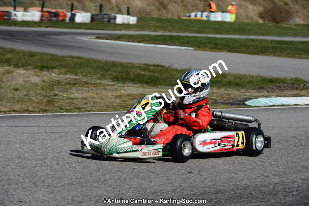 10/03/2013 : 1ère manche du Trophée Vincent Sanchez à Lavelanet (Photos Antoine Camblor) 2013 — karting