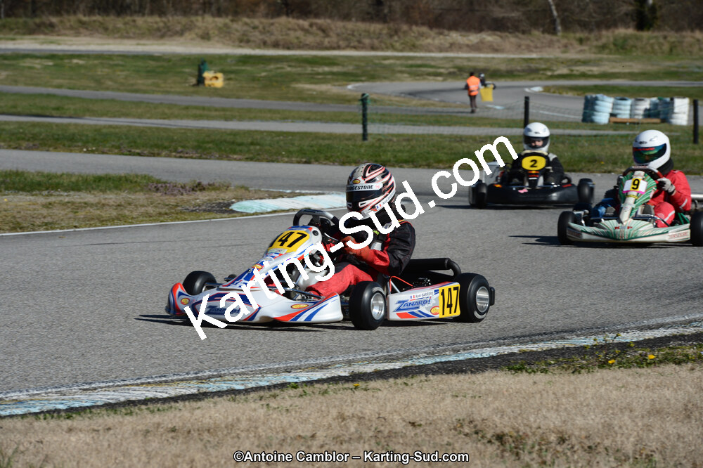 10/03/2013 : 1ère manche du Trophée Vincent Sanchez à Lavelanet (Photos Antoine Camblor) 2013 — karting