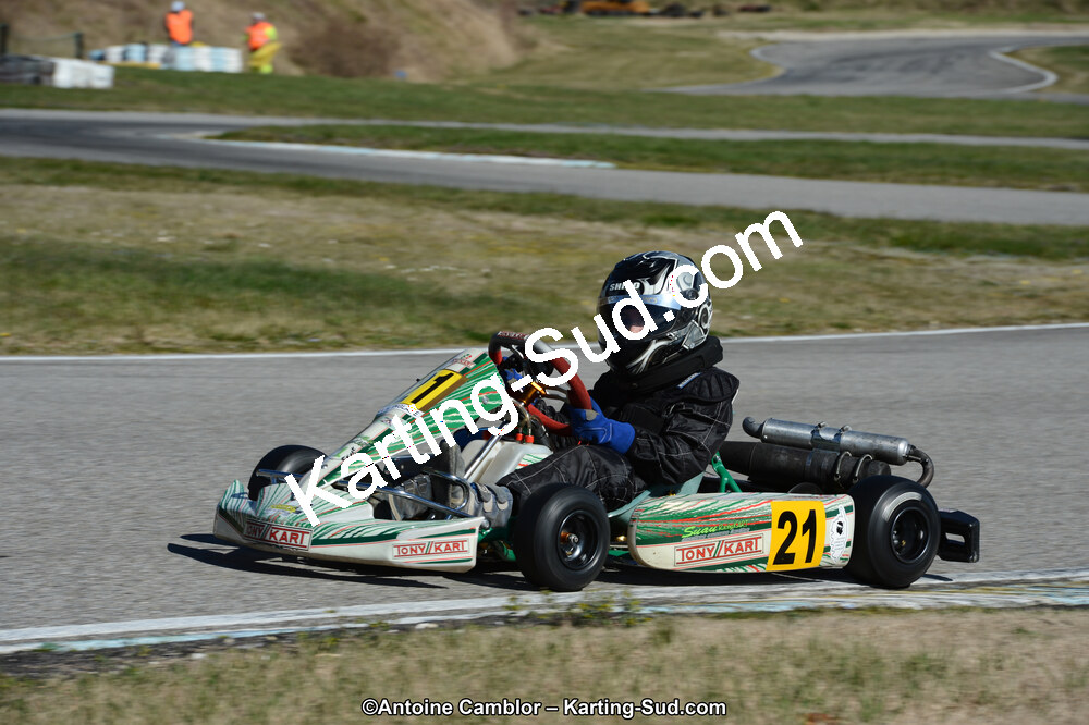 10/03/2013 : 1ère manche du Trophée Vincent Sanchez à Lavelanet (Photos Antoine Camblor) 2013 — karting