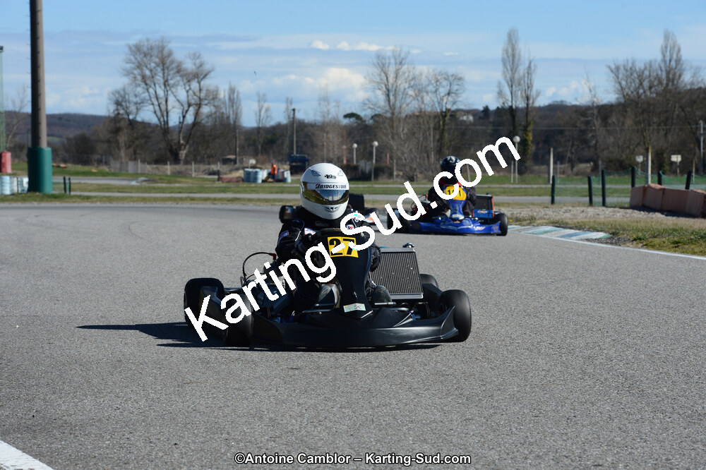 10/03/2013 : 1ère manche du Trophée Vincent Sanchez à Lavelanet (Photos Antoine Camblor) 2013 — karting