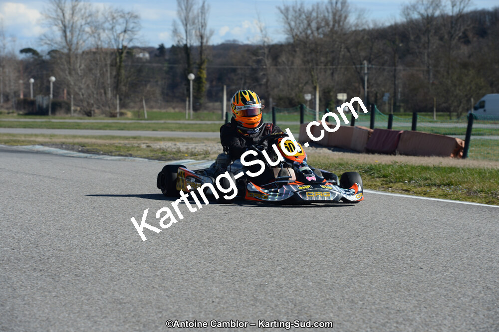 10/03/2013 : 1ère manche du Trophée Vincent Sanchez à Lavelanet (Photos Antoine Camblor) 2013 — karting