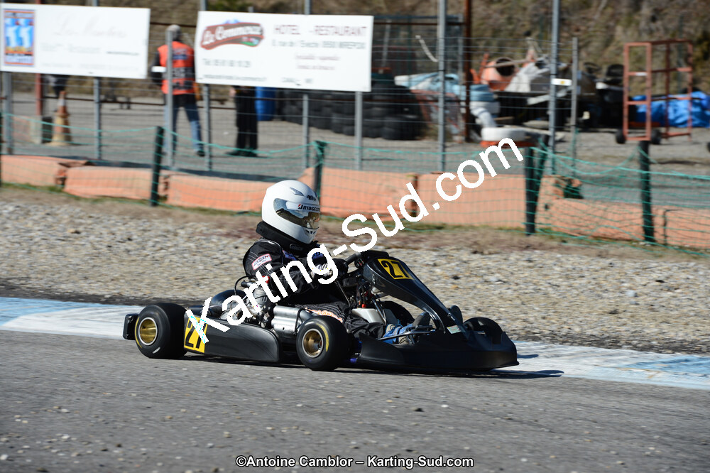 10/03/2013 : 1ère manche du Trophée Vincent Sanchez à Lavelanet (Photos Antoine Camblor) 2013 — karting