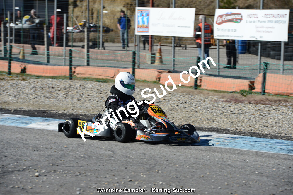 10/03/2013 : 1ère manche du Trophée Vincent Sanchez à Lavelanet (Photos Antoine Camblor) 2013 — karting