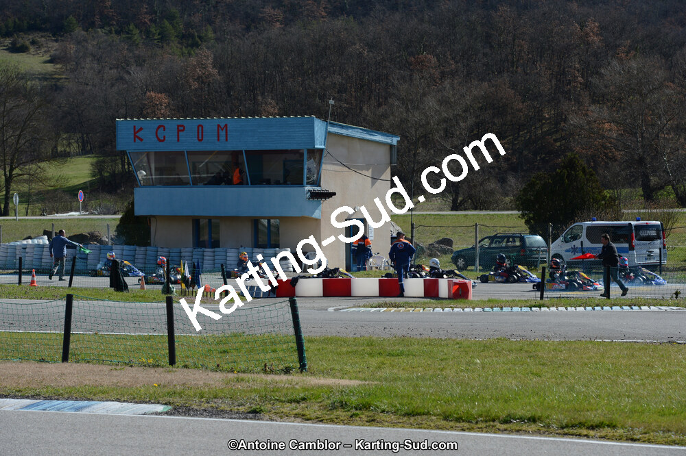 10/03/2013 : 1ère manche du Trophée Vincent Sanchez à Lavelanet (Photos Antoine Camblor) 2013 — karting