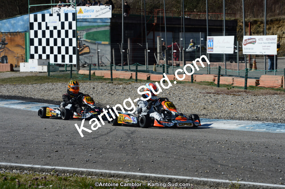 10/03/2013 : 1ère manche du Trophée Vincent Sanchez à Lavelanet (Photos Antoine Camblor) 2013 — karting