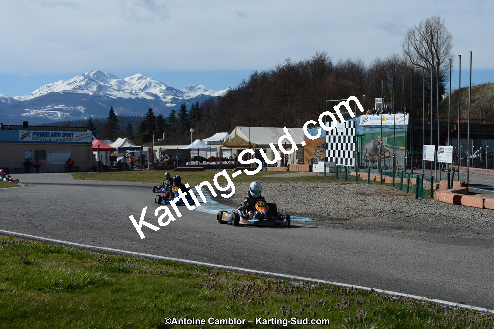 10/03/2013 : 1ère manche du Trophée Vincent Sanchez à Lavelanet (Photos Antoine Camblor) 2013 — karting