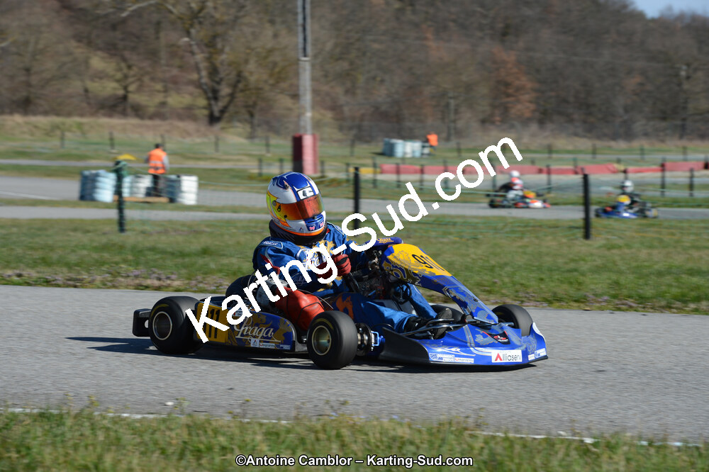 10/03/2013 : 1ère manche du Trophée Vincent Sanchez à Lavelanet (Photos Antoine Camblor) 2013 — karting