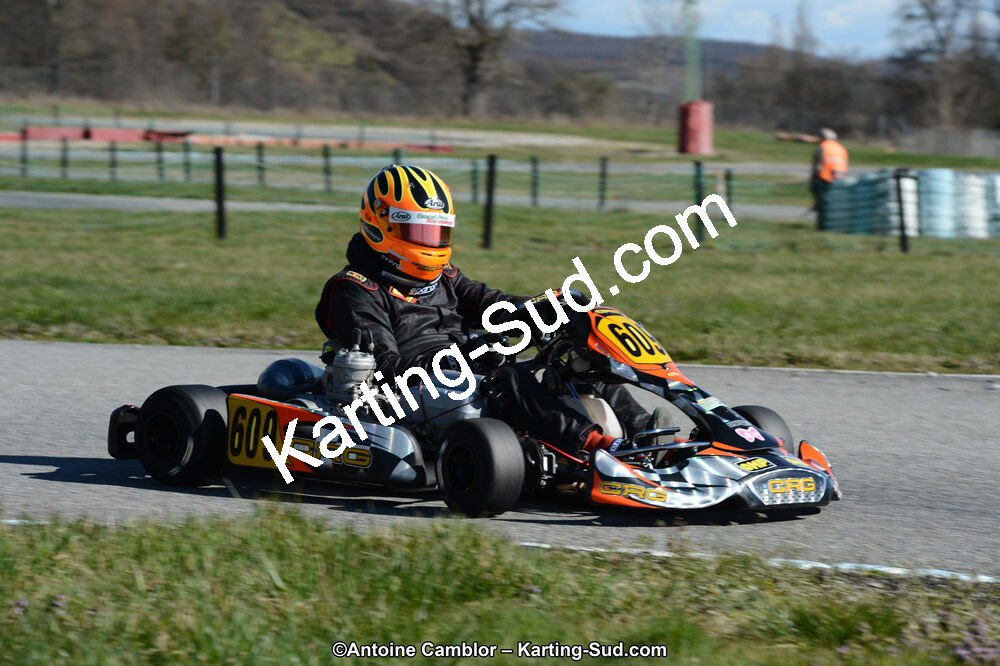 10/03/2013 : 1ère manche du Trophée Vincent Sanchez à Lavelanet (Photos Antoine Camblor) 2013 — karting