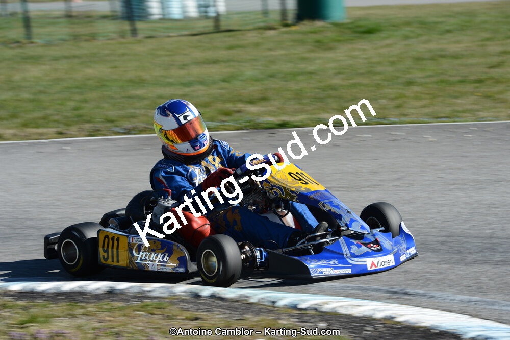 10/03/2013 : 1ère manche du Trophée Vincent Sanchez à Lavelanet (Photos Antoine Camblor) 2013 — karting