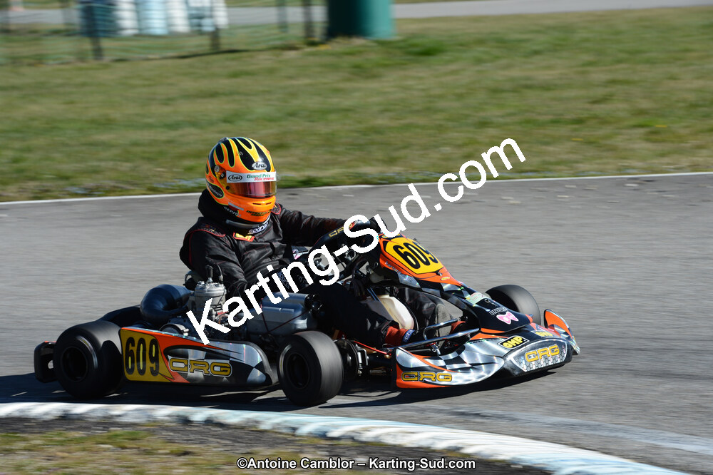 10/03/2013 : 1ère manche du Trophée Vincent Sanchez à Lavelanet (Photos Antoine Camblor) 2013 — karting