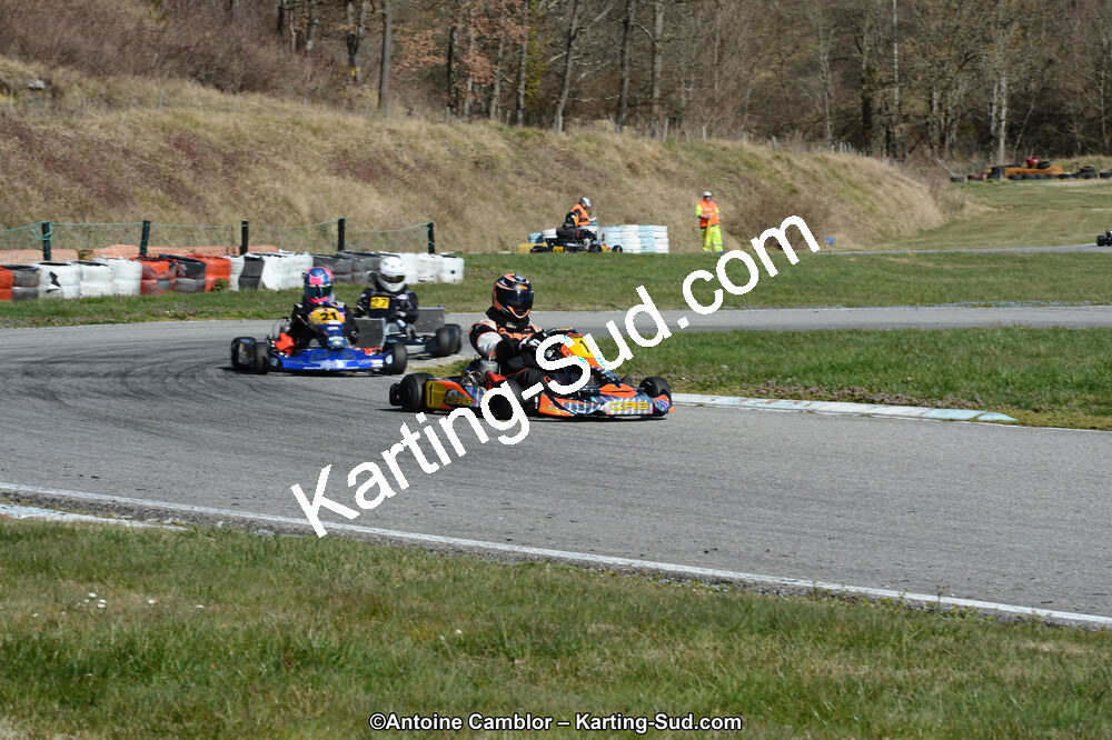 10/03/2013 : 1ère manche du Trophée Vincent Sanchez à Lavelanet (Photos Antoine Camblor) 2013 — karting