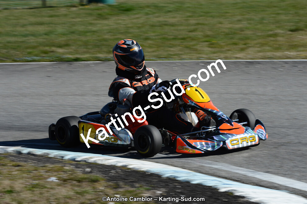 10/03/2013 : 1ère manche du Trophée Vincent Sanchez à Lavelanet (Photos Antoine Camblor) 2013 — karting