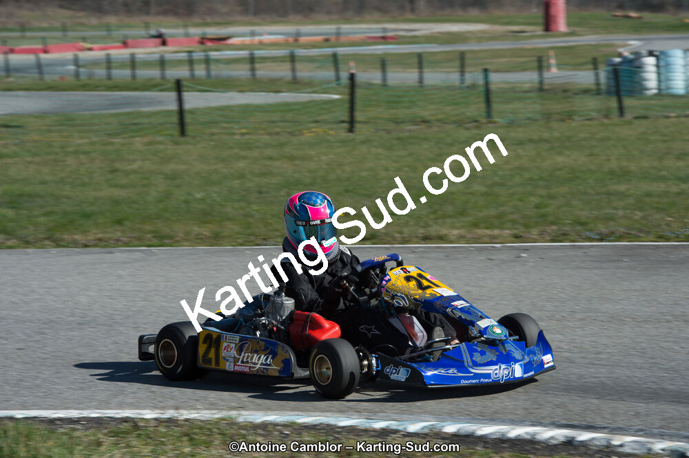 10/03/2013 : 1ère manche du Trophée Vincent Sanchez à Lavelanet (Photos Antoine Camblor) 2013 — karting
