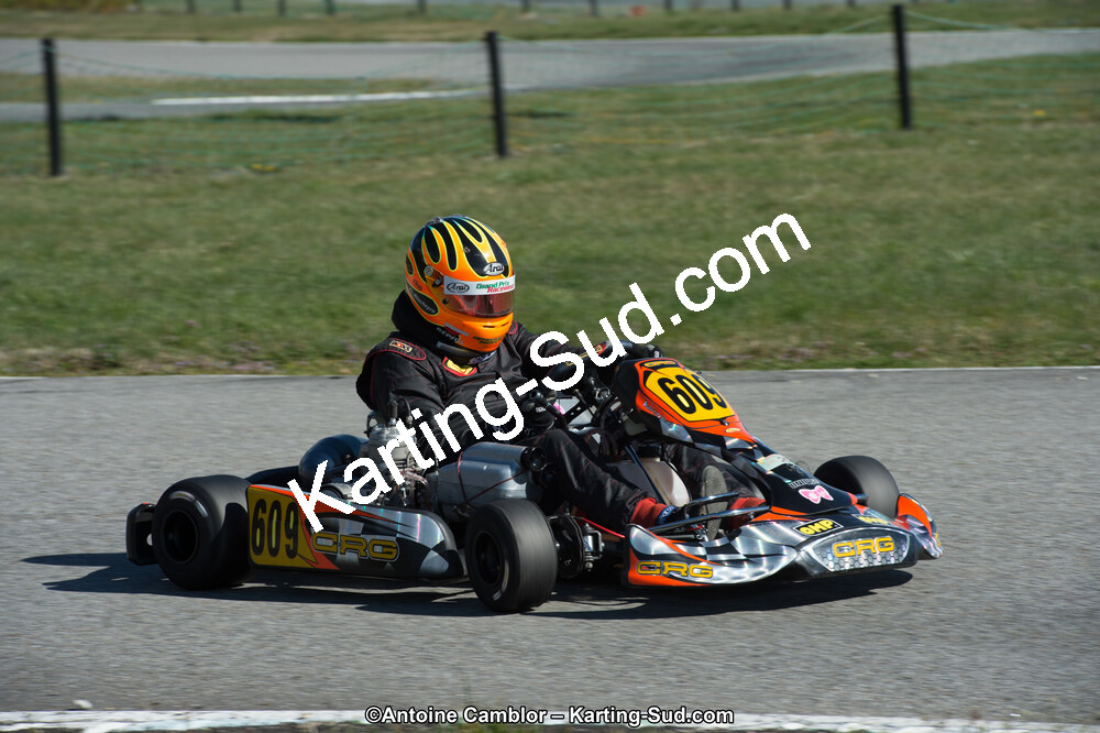 10/03/2013 : 1ère manche du Trophée Vincent Sanchez à Lavelanet (Photos Antoine Camblor) 2013 — karting