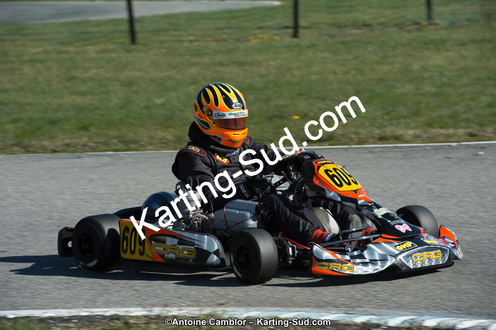 10/03/2013 : 1ère manche du Trophée Vincent Sanchez à Lavelanet (Photos Antoine Camblor) 2013 — karting