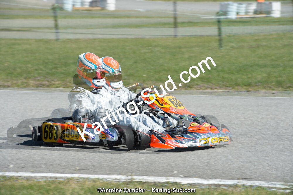 10/03/2013 : 1ère manche du Trophée Vincent Sanchez à Lavelanet (Photos Antoine Camblor) 2013 — karting