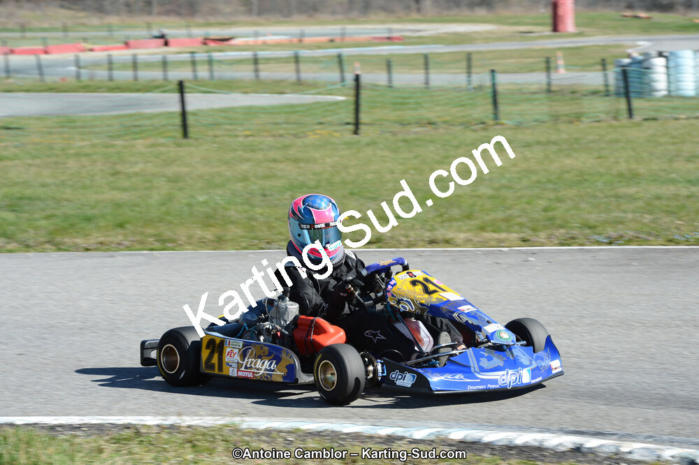 10/03/2013 : 1ère manche du Trophée Vincent Sanchez à Lavelanet (Photos Antoine Camblor) 2013 — karting