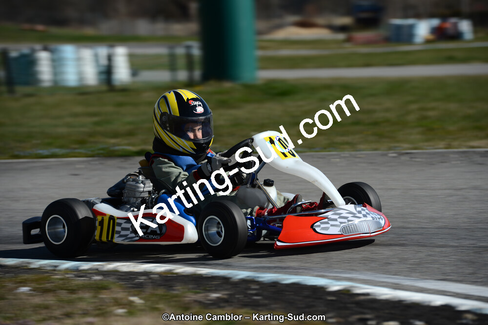 10/03/2013 : 1ère manche du Trophée Vincent Sanchez à Lavelanet (Photos Antoine Camblor) 2013 — karting
