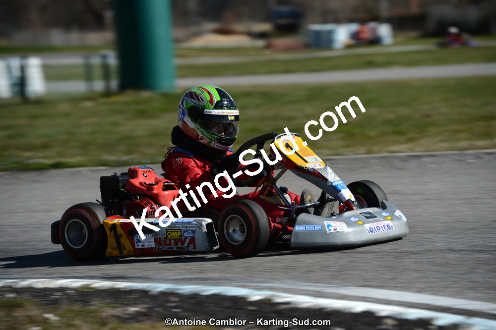 10/03/2013 : 1ère manche du Trophée Vincent Sanchez à Lavelanet (Photos Antoine Camblor) 2013 — karting