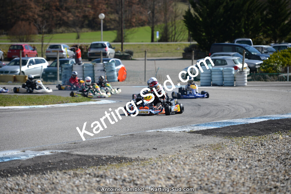 10/03/2013 : 1ère manche du Trophée Vincent Sanchez à Lavelanet (Photos Antoine Camblor) 2013 — karting