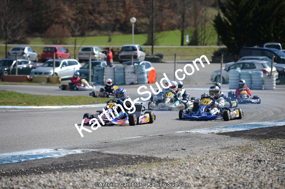 10/03/2013 : 1ère manche du Trophée Vincent Sanchez à Lavelanet (Photos Antoine Camblor) 2013 — karting