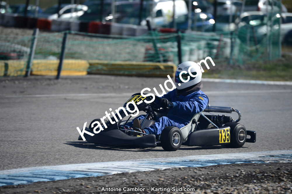 10/03/2013 : 1ère manche du Trophée Vincent Sanchez à Lavelanet (Photos Antoine Camblor) 2013 — karting