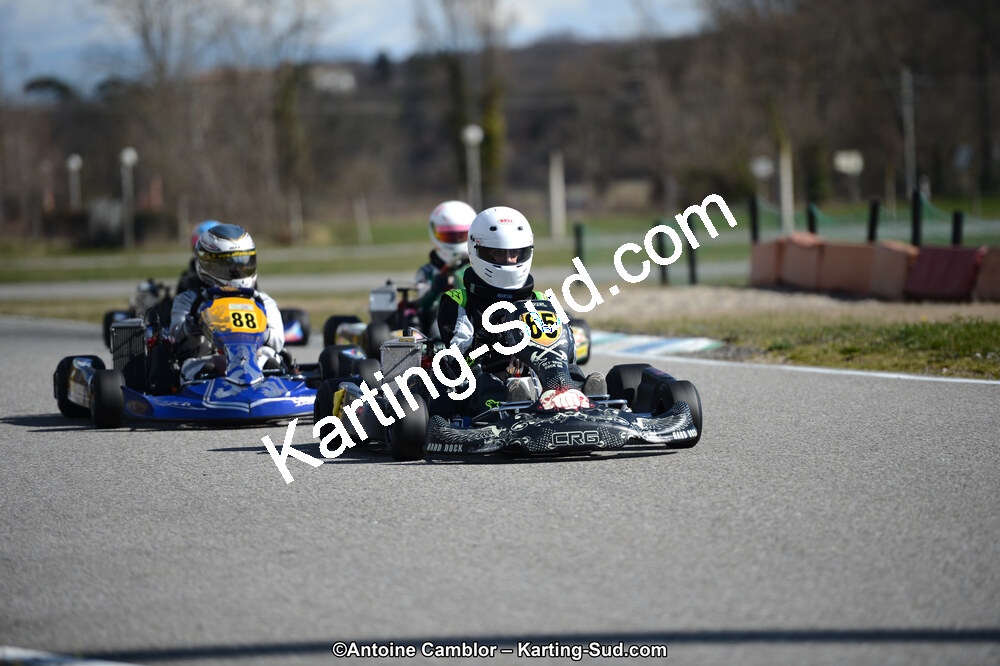10/03/2013 : 1ère manche du Trophée Vincent Sanchez à Lavelanet (Photos Antoine Camblor) 2013 — karting