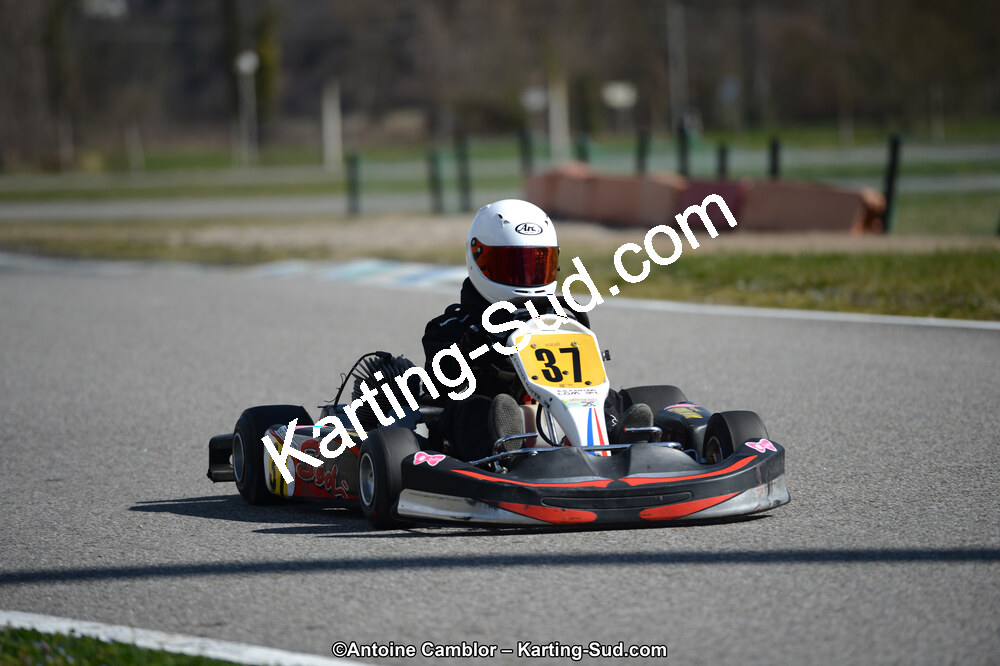 10/03/2013 : 1ère manche du Trophée Vincent Sanchez à Lavelanet (Photos Antoine Camblor) 2013 — karting