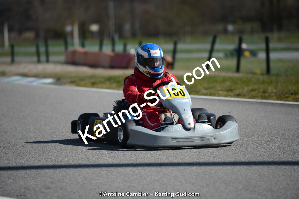 10/03/2013 : 1ère manche du Trophée Vincent Sanchez à Lavelanet (Photos Antoine Camblor) 2013 — karting
