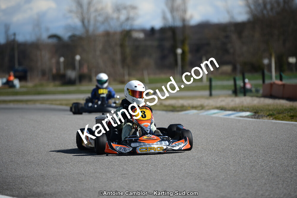 10/03/2013 : 1ère manche du Trophée Vincent Sanchez à Lavelanet (Photos Antoine Camblor) 2013 — karting