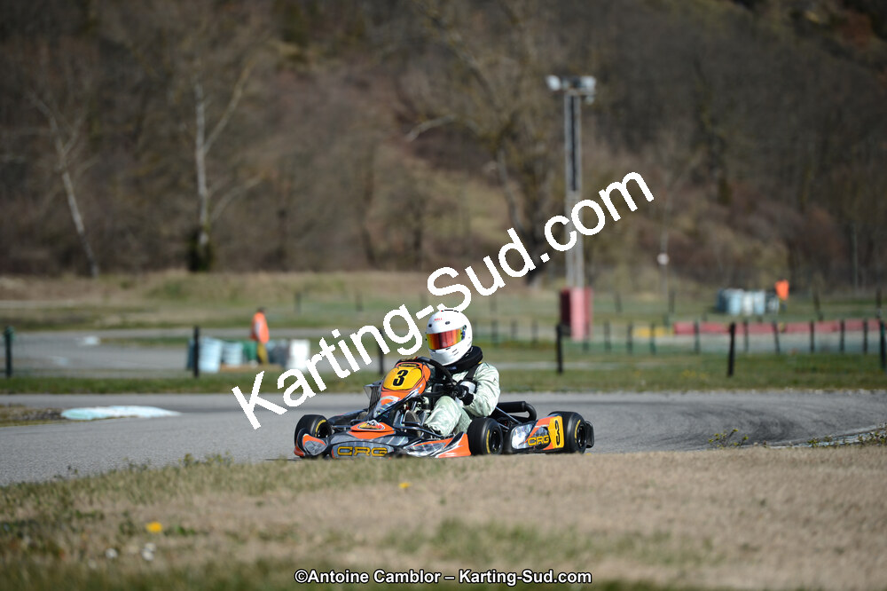 10/03/2013 : 1ère manche du Trophée Vincent Sanchez à Lavelanet (Photos Antoine Camblor) 2013 — karting