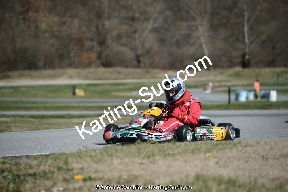 10/03/2013 : 1ère manche du Trophée Vincent Sanchez à Lavelanet (Photos Antoine Camblor) 2013 — karting