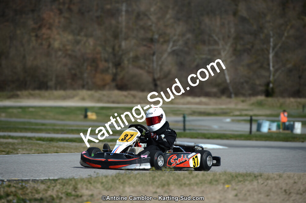 10/03/2013 : 1ère manche du Trophée Vincent Sanchez à Lavelanet (Photos Antoine Camblor) 2013 — karting