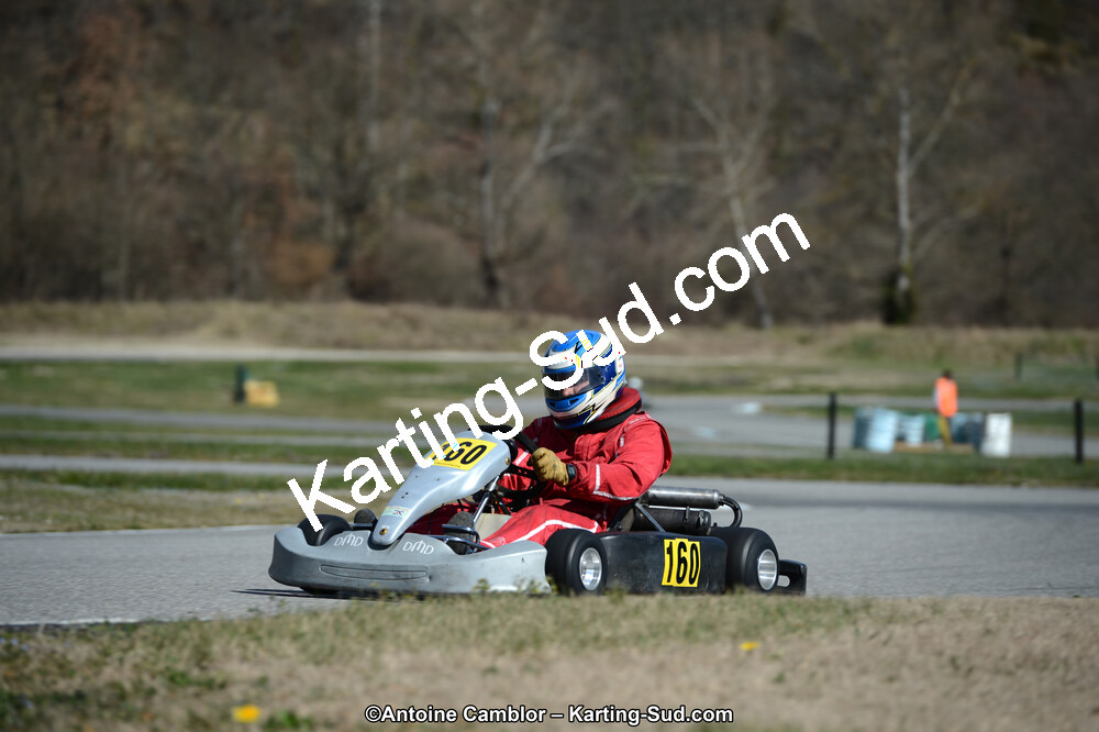 10/03/2013 : 1ère manche du Trophée Vincent Sanchez à Lavelanet (Photos Antoine Camblor) 2013 — karting