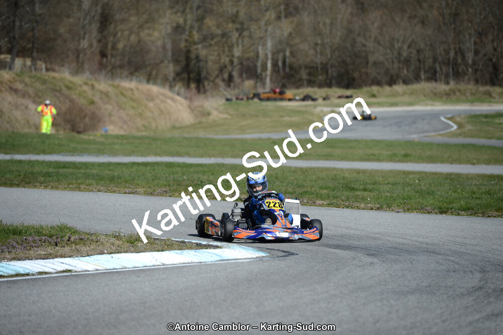 10/03/2013 : 1ère manche du Trophée Vincent Sanchez à Lavelanet (Photos Antoine Camblor) 2013 — karting