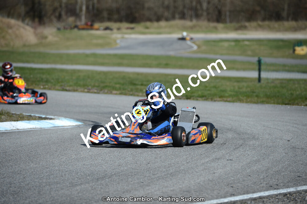10/03/2013 : 1ère manche du Trophée Vincent Sanchez à Lavelanet (Photos Antoine Camblor) 2013 — karting